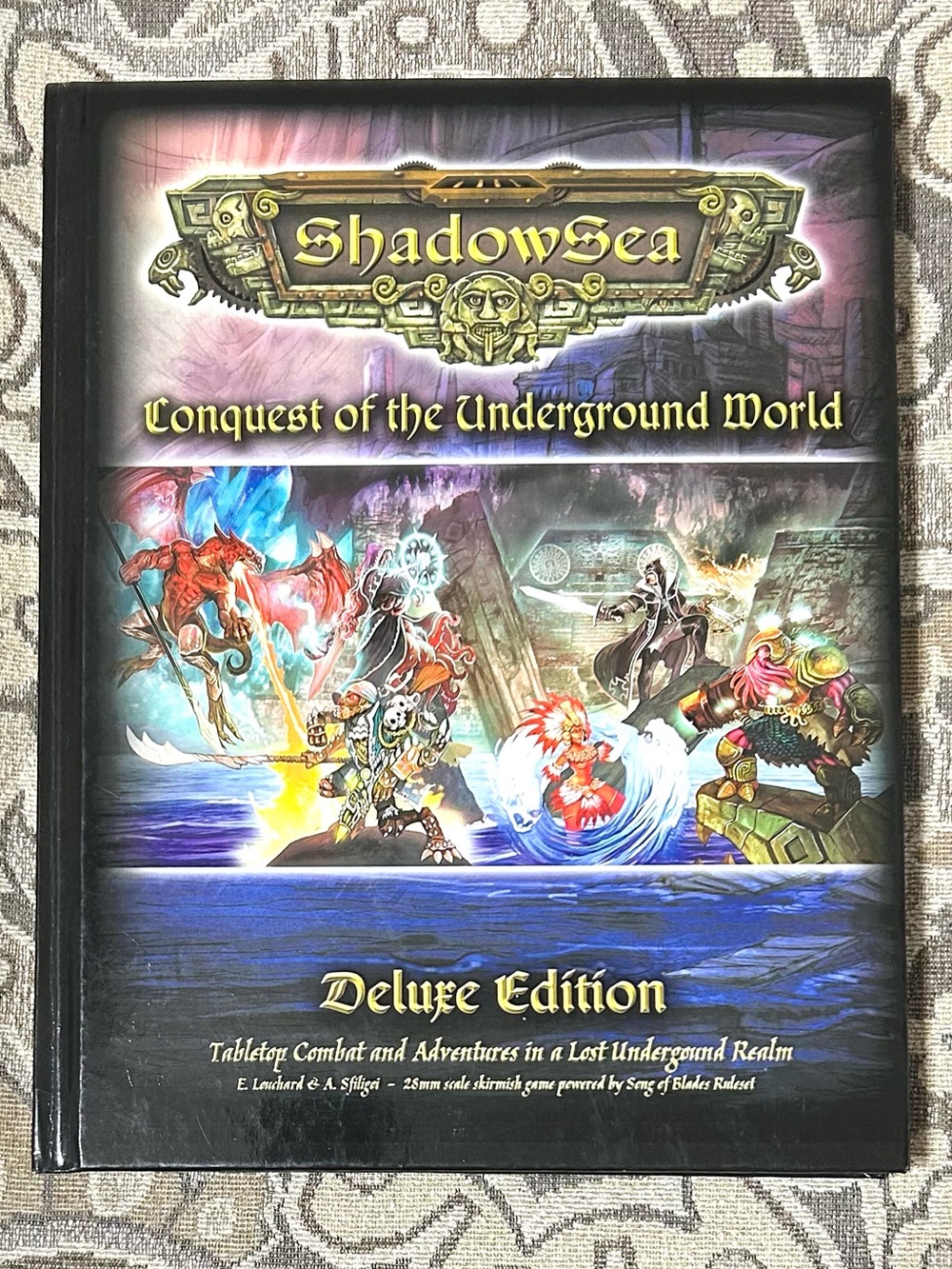 ShadowSea: Conquest of the Underground World Deluxe Edition Hardcover Book RPG